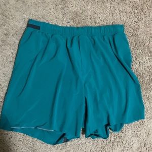 Lulu Lemon Men’s Shorts Turquoise